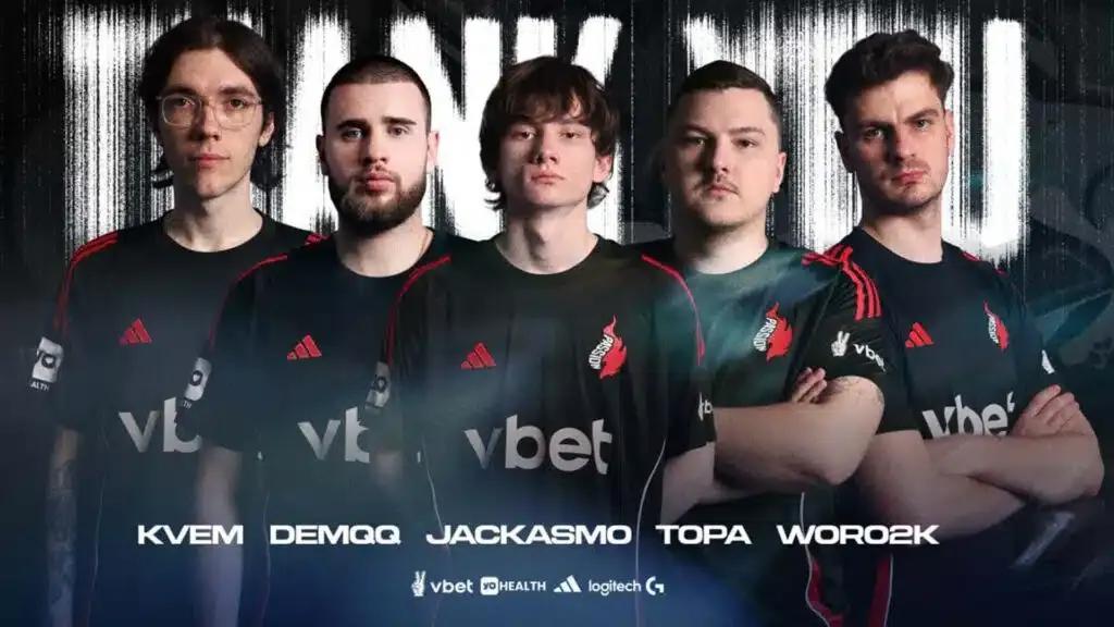 Passion UA divulga o plantel completo da CS2