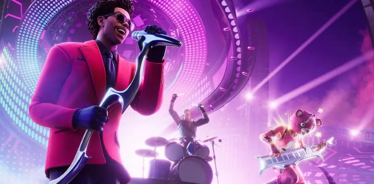 Fuga do Festival Fortnite revela Gorillaz como cabeças de cartaz da 10ª temporada