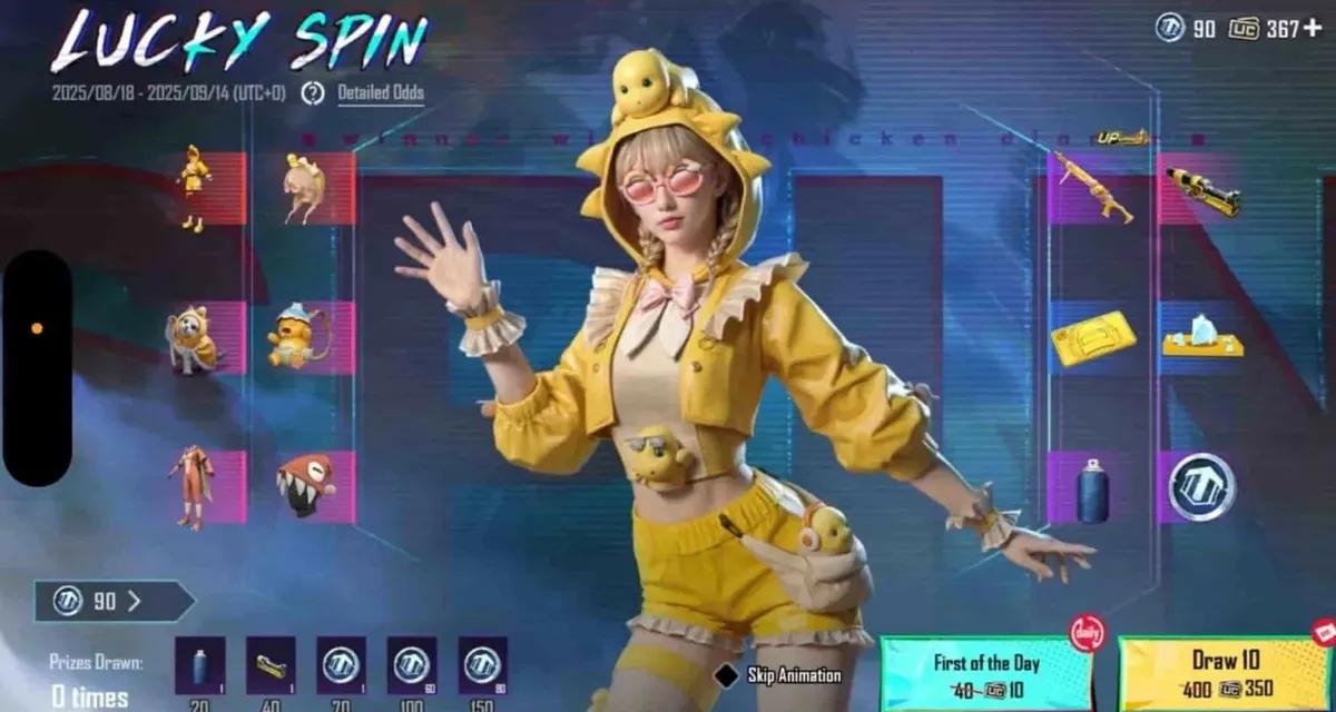 Colaboração PUBG Mobile x Nailoong: Uma reviravolta fofa no Battle Royale