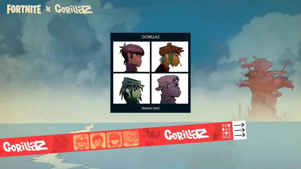 O Festival Fortnite junta-se aos Gorillaz para a 10ª temporada