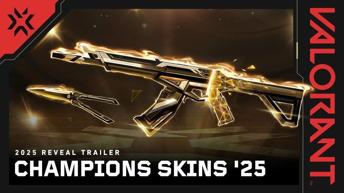 Riot Games revela coleção de skins de Champions 2025 antes de VALORANT Champions 2025