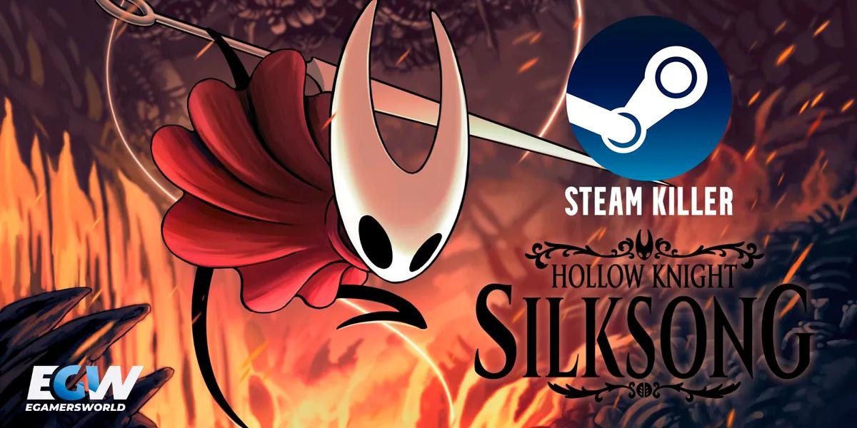 Hollow Knight: Silksong foi parar ao Steam no dia do lançamento