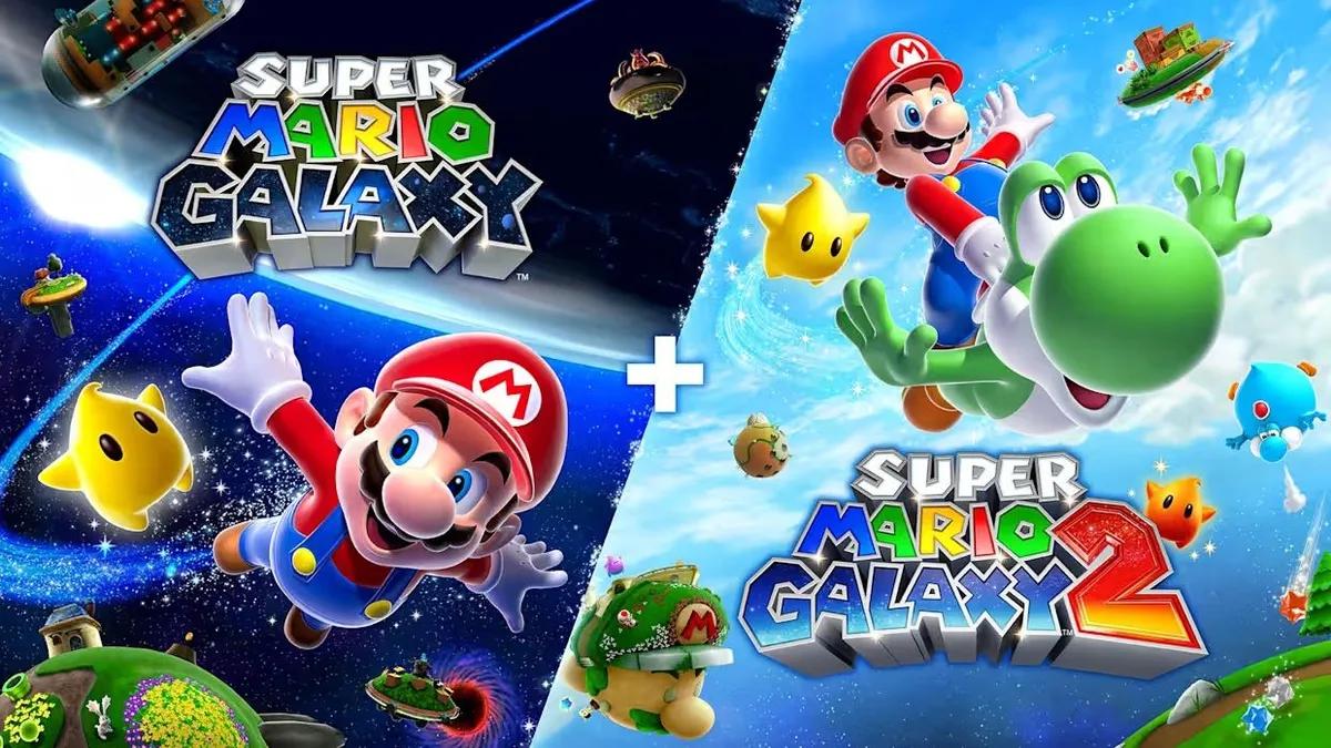 A Nintendo anuncia Super Mario Galaxy e Super Mario Galaxy 2 num só pacote