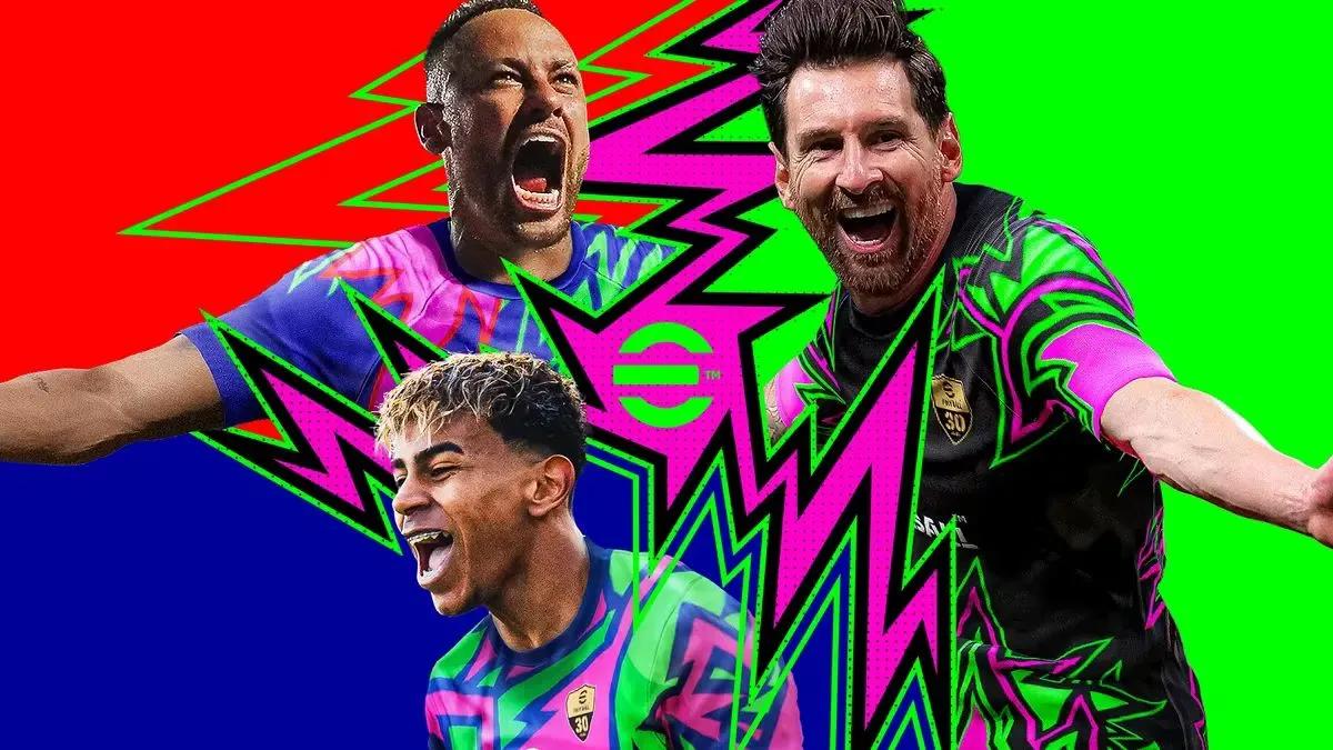 Crossover eFootball 2026 x Yu-Gi-Oh! traz a magia do anime para o campo