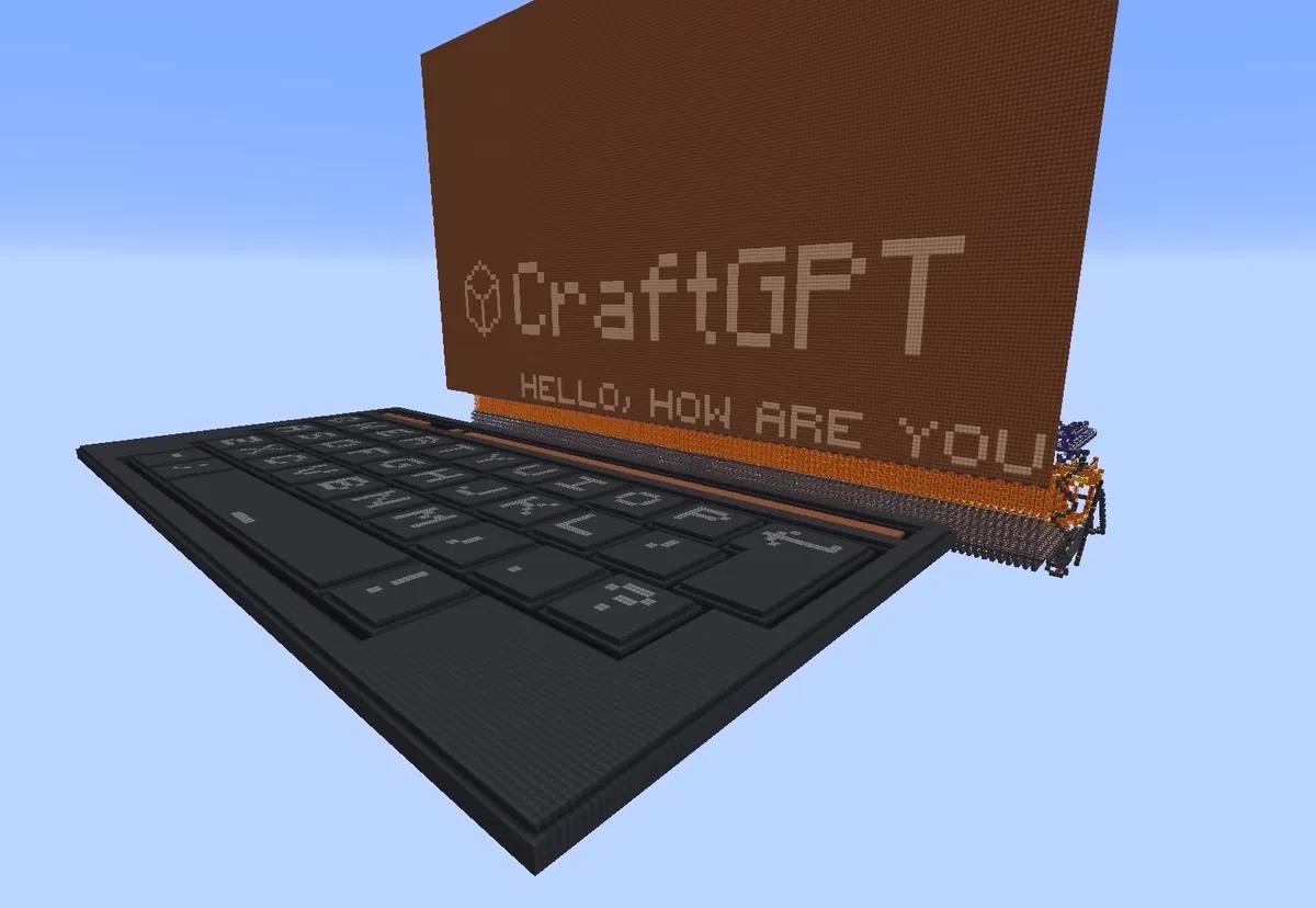 CraftGPT traz ChatGPT para Minecraft, com tecnologia Redstone