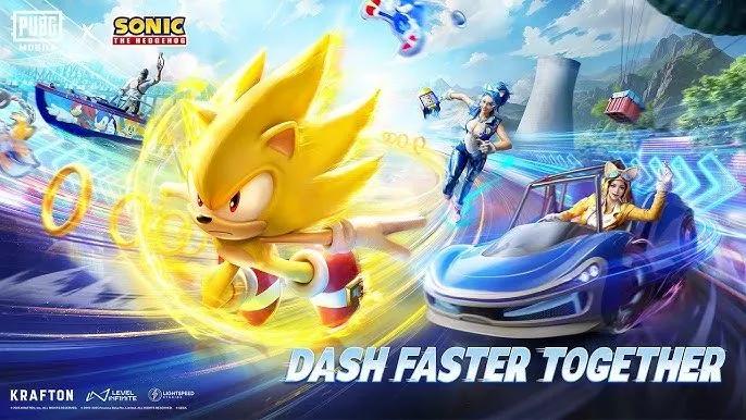 PUBG Mobile x Sonic the Hedgehog: A Velocidade Encontra a Batalha numa Colaboração Épica de 2025