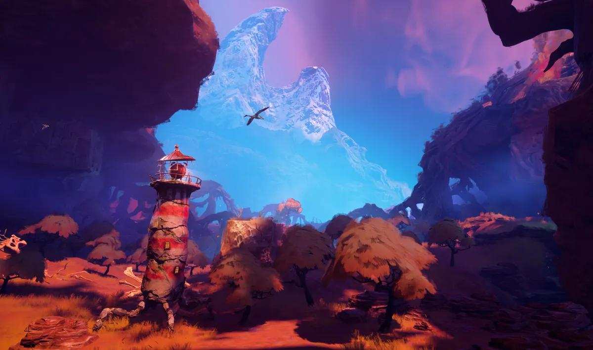 Keeper, da Double Fine, quer que aceites a estranheza de um farol ambulante