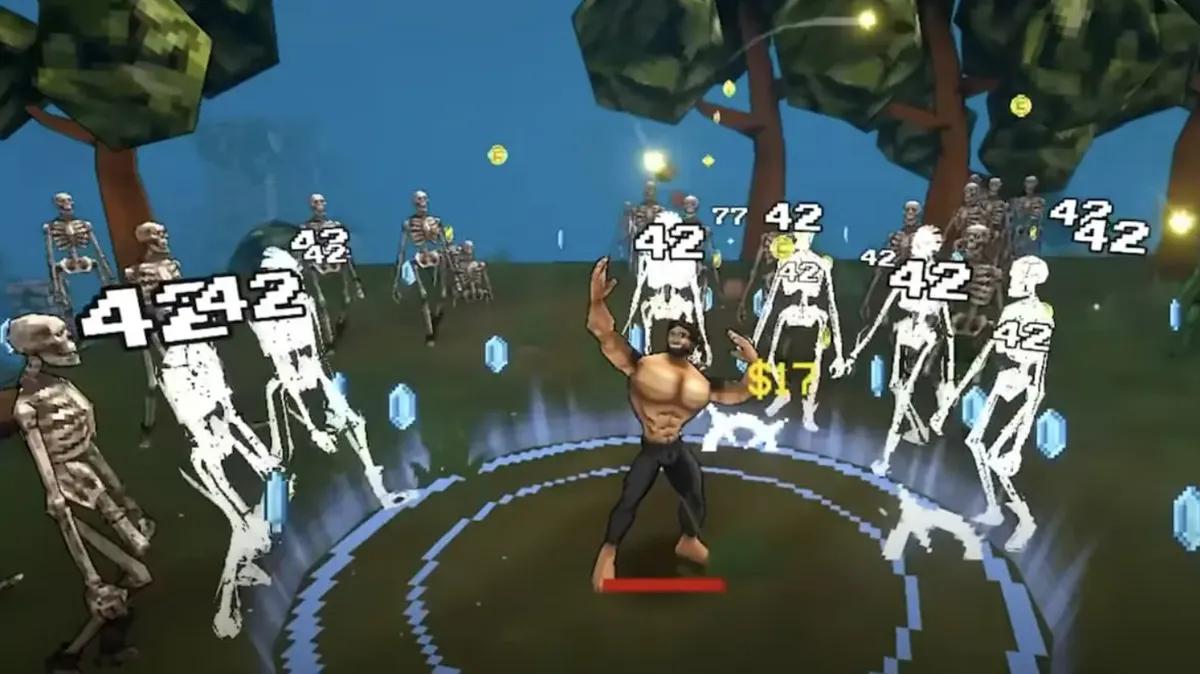 Megabonk: Um Roguelike 3D repleto de ação rápida e humor cheio de memes