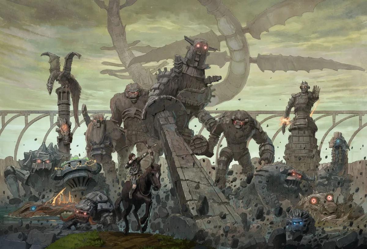 O desenvolvimento inicial de Shadow of the Colossus foi inspirado em Battlefield 1942