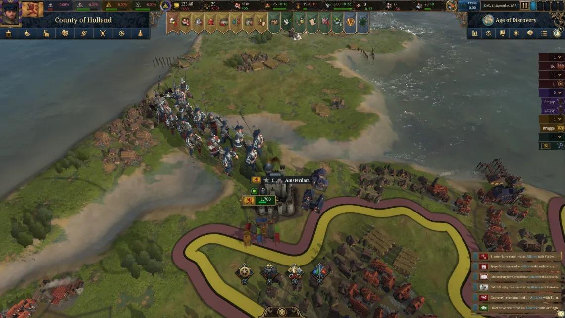 Europa Universalis 5: A ambição em escala planetária encontra uma decolagem turbulenta
