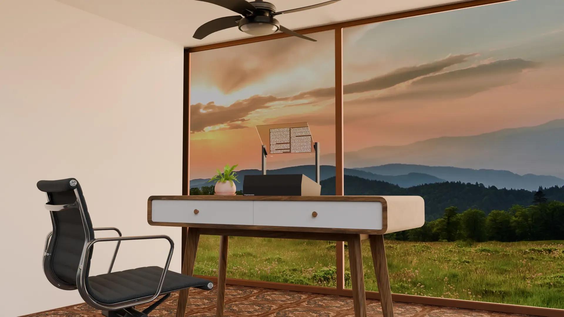 A Visual Instruments revela o Phantom - o primeiro monitor de computador transparente do mundo