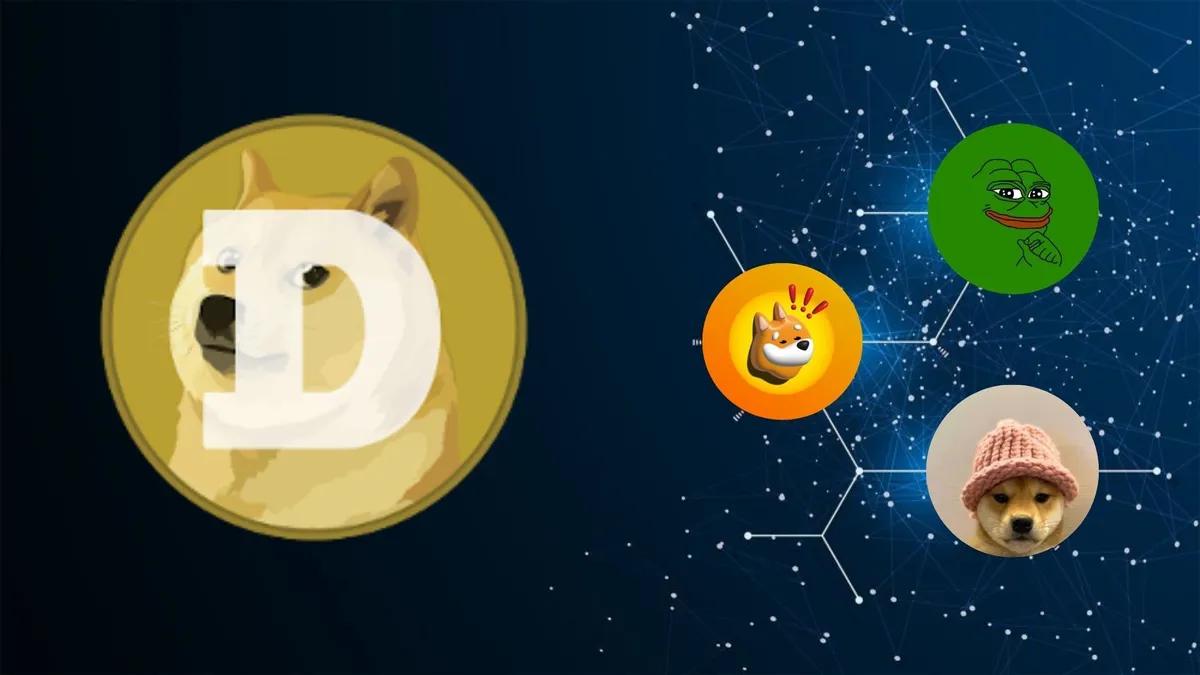 As moedas Meme dominam em 2025: BONK, WIF, PEPE e DOGE lideram o mercado graças às mídias sociais e à especulação