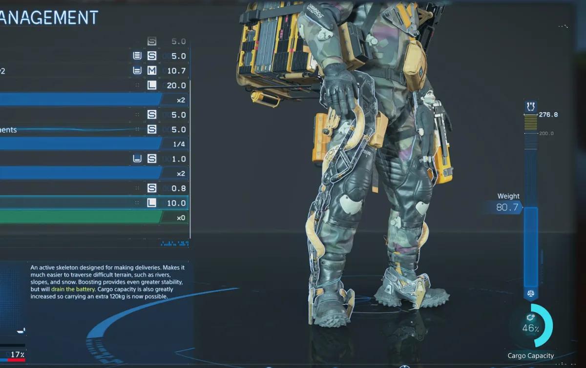 A Kojima Productions e a Dynsys tornam o exoesqueleto de Death Stranding 2 numa realidade