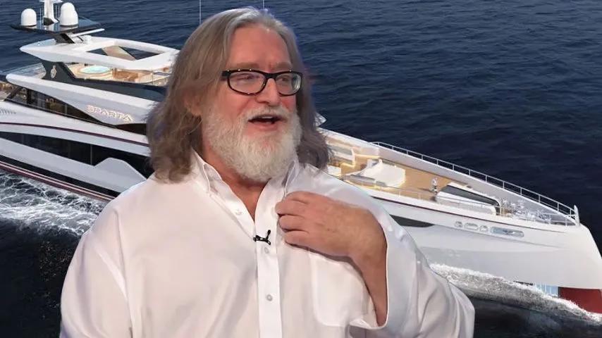 Gabe Newell revela iate ultra-luxuoso de 400 milhões de dólares com sala de jogos, cinema e heliporto
