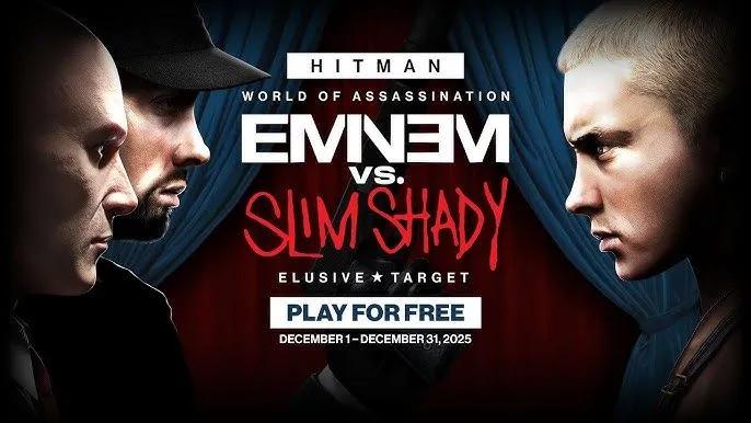 Hitman junta-se a Eminem: Caça ao verdadeiro Slim Shady em dezembro!