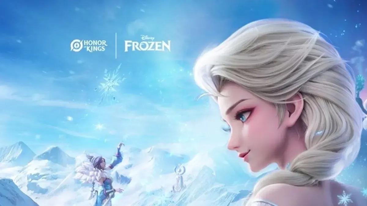 Honor of Kings x Frozen Returns: Skins grátis, eventos e um novo mapa gelado em novembro