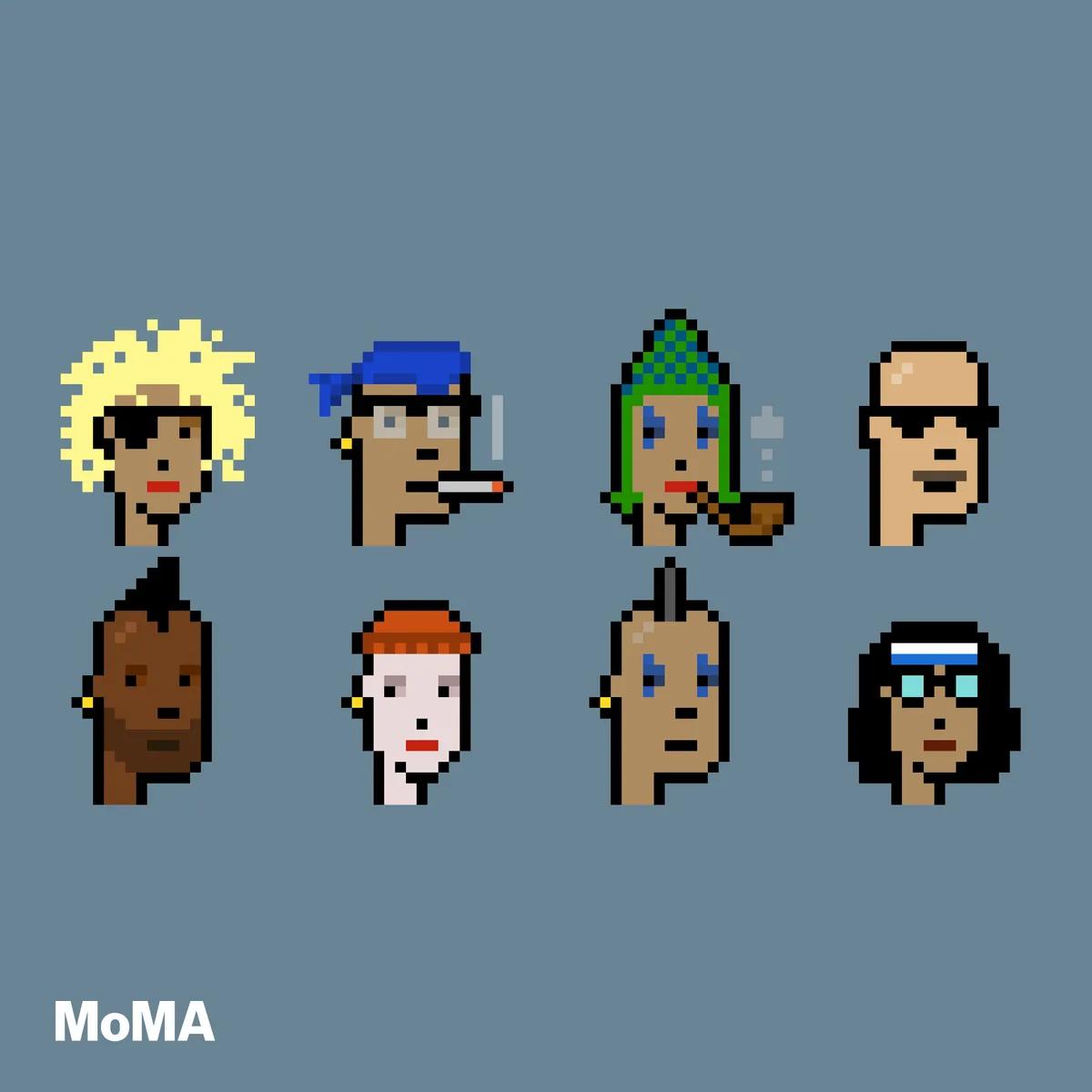 O MoMA inclui os CryptoPunks na sua coleção permanente: Um momento histórico para os NFTs e a arte digital