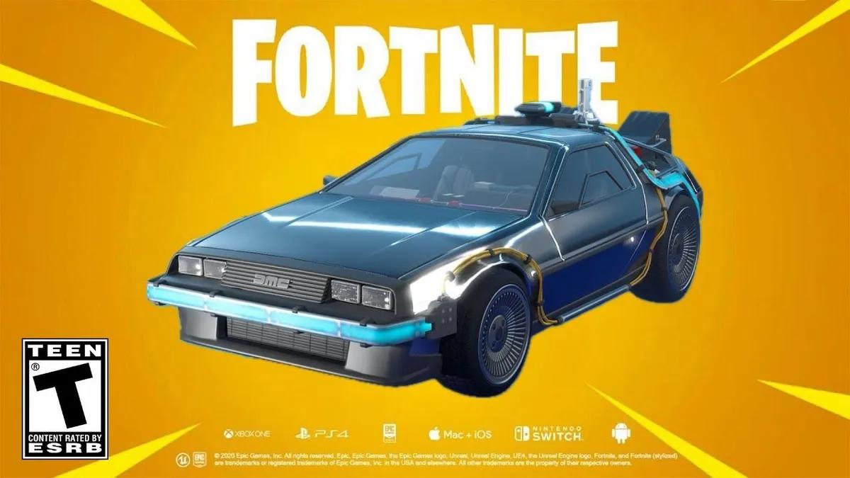 O Fortnite dá as boas-vindas ao DeLorean do Regresso ao Futuro - Veja como o pode obter