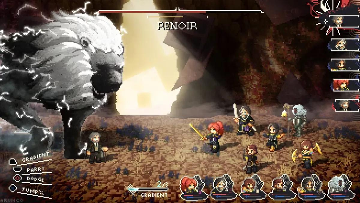 Clair Obscur: Expedição 33 em 2D Reimaginada Através de Pixel Art HD-2D