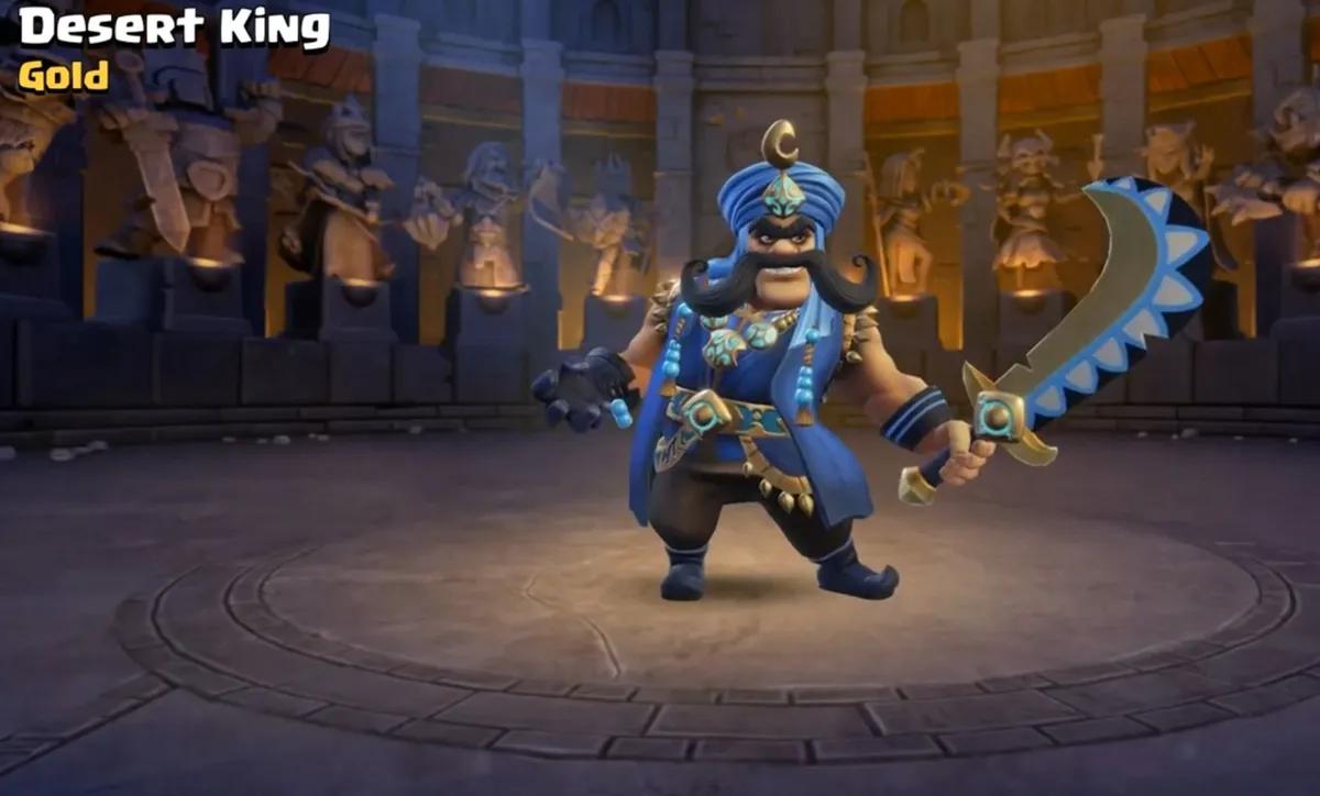 Clash of Clans começa o ano novo com o Passe de Ouro Cavaleiros do Deserto