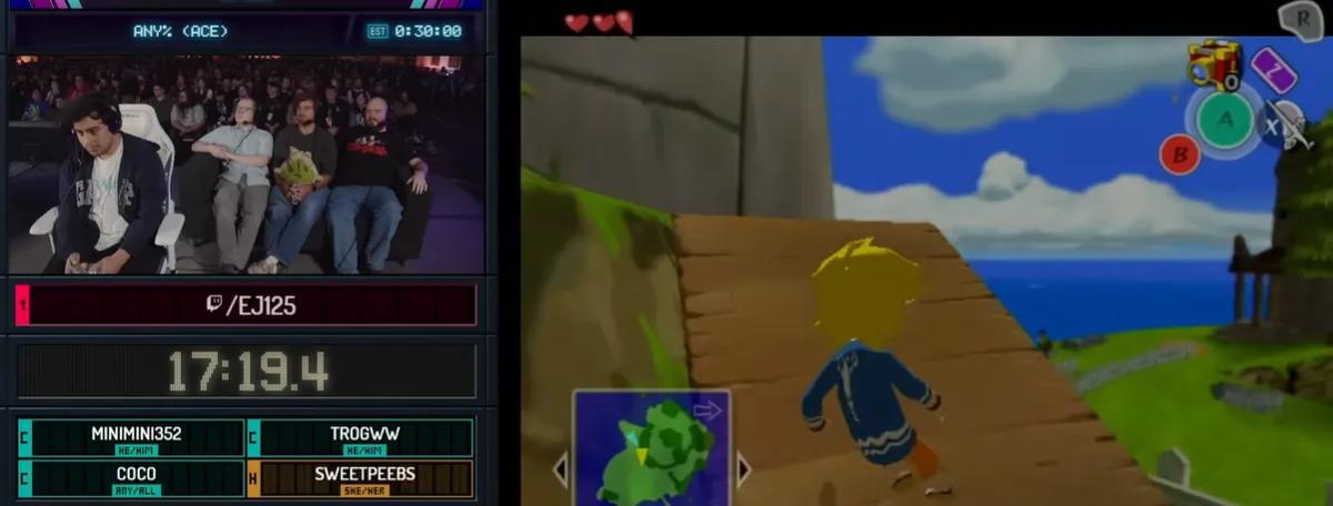 Vinte anos depois, um novo truque corta o recorde de velocidade de Zelda: Wind Waker pela metade
