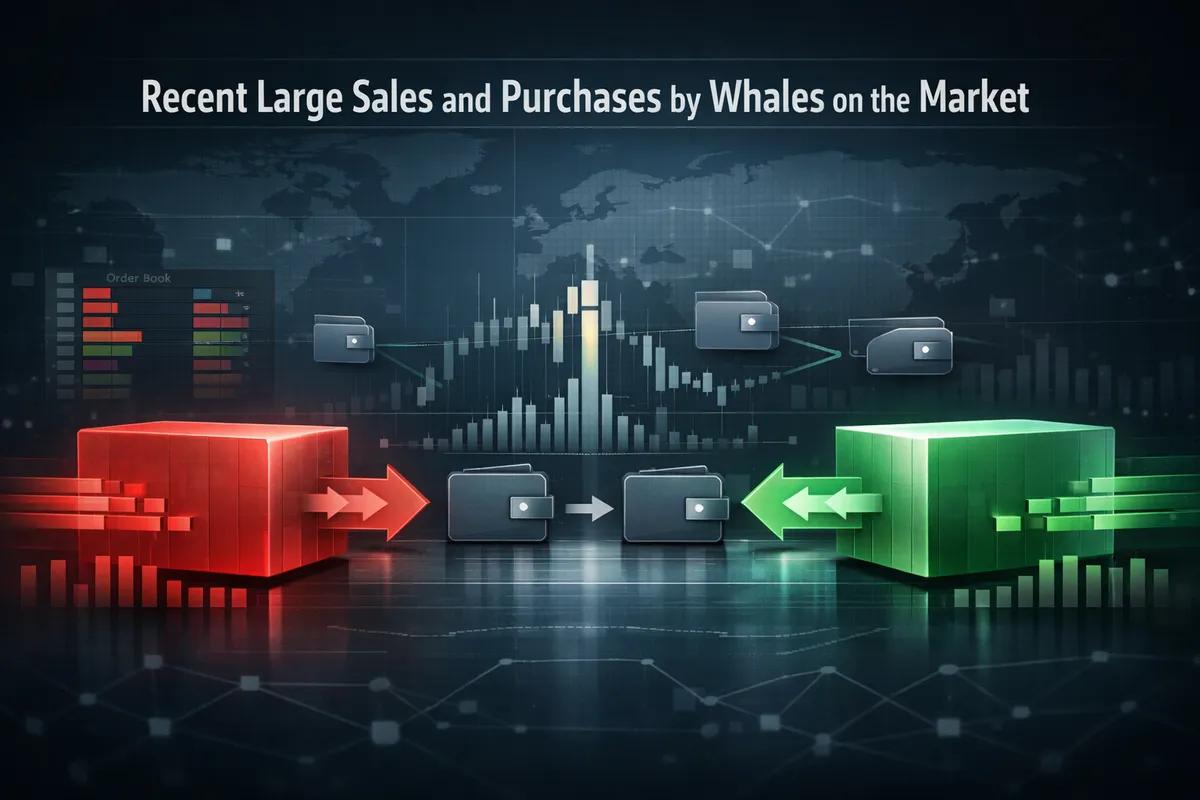 Vendas e compras recentes de grande porte por grandes investidores no mercado.