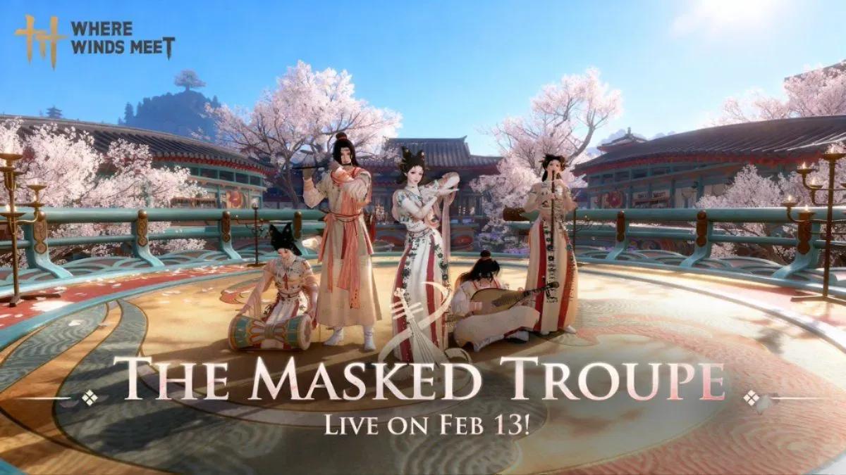 Where Winds Meet Versão 1.3 "Spring's Bliss" revelada com nova seita, chefes mundiais e eventos do festival