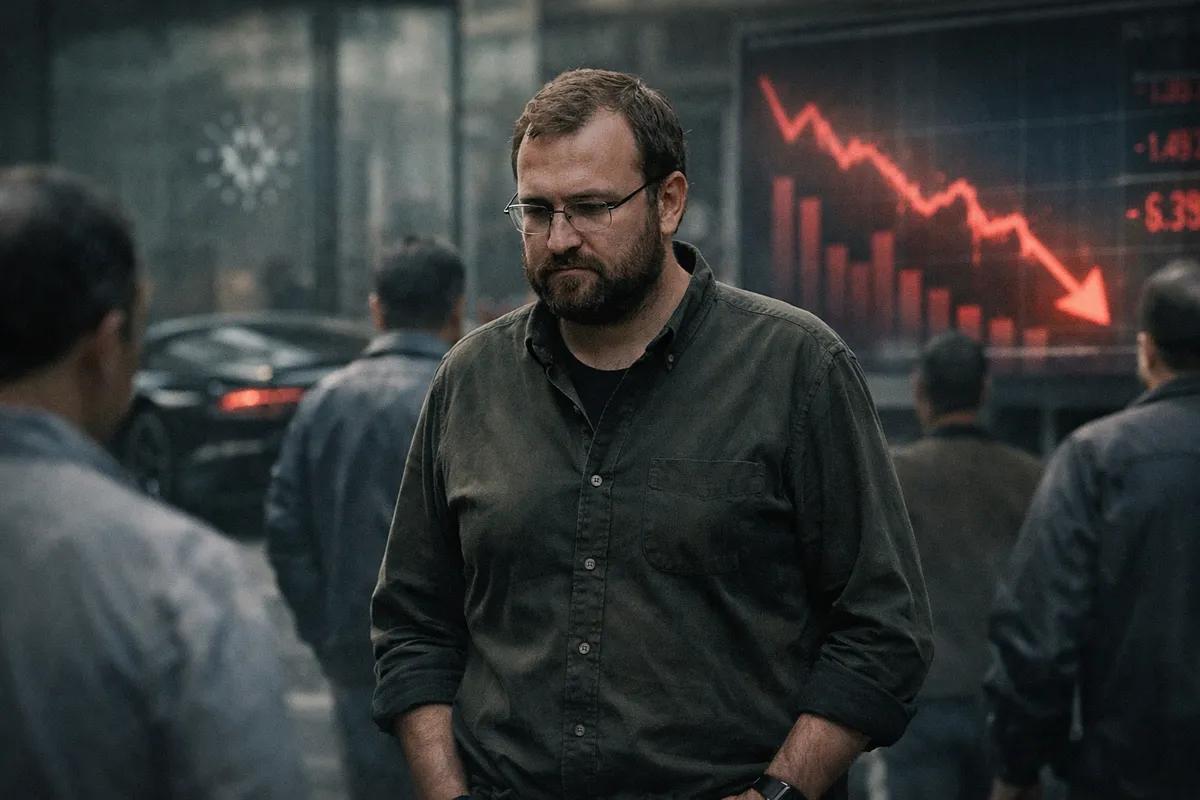 O fundador de Cardano aproxima-se das pessoas: Da venda de Lamborghini a perdas de 3 biliões de dólares