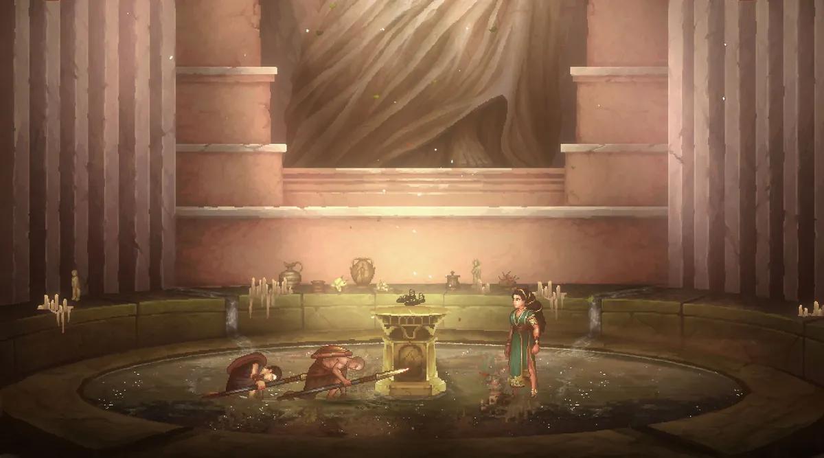 Novo jogo retro de God of War tropeça num combate sem vida e num design visual confuso