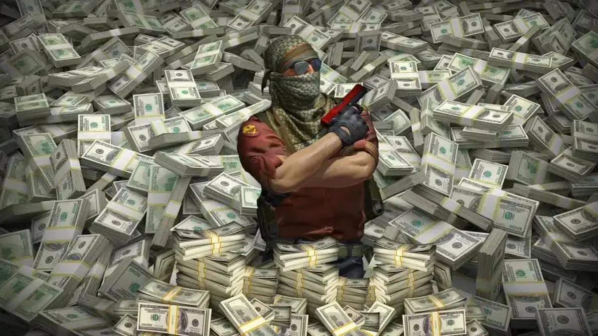 Valve ganha mais de 635 milhões de dólares com itens do CS2