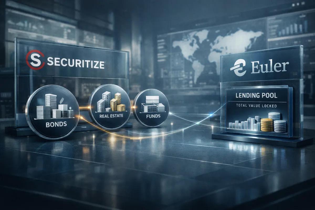 Securitize anuncia parceria com a Euler Finance para integração de RWA em empréstimos descentralizados