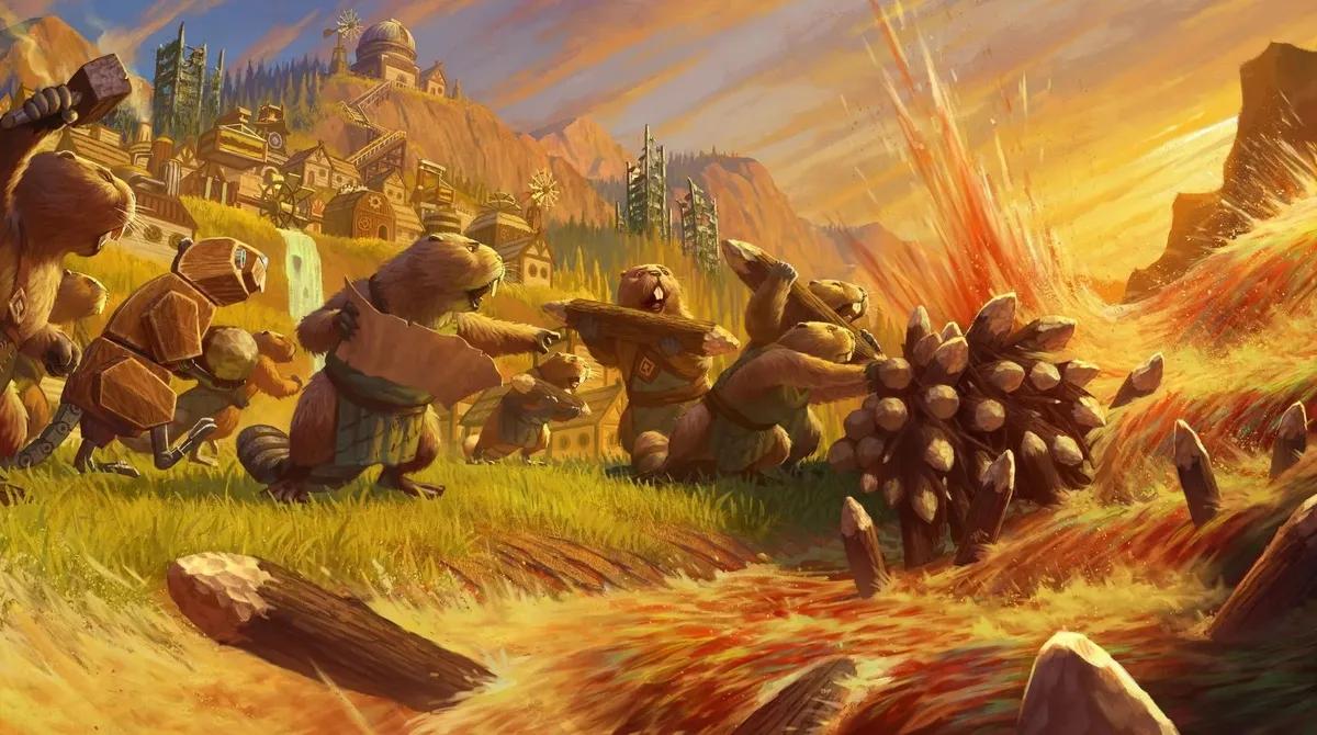 O lançamento completo de Timberborn foi adiado por uma semana.