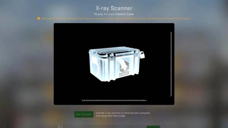 O sistema X-Ray Scanner para abrir casos aparecerá na Alemanha em Counter-Strike