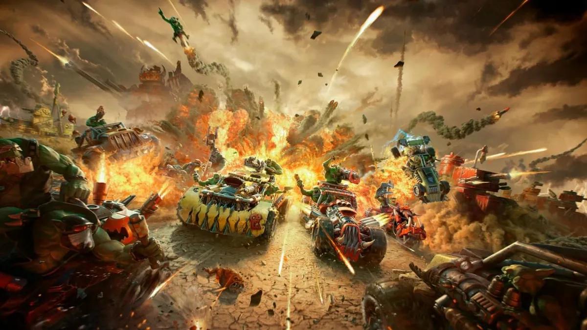 Warhammer 40,000: Speed Freeks chega à PS5 - Orky Combat Racing chega às consolas em 2026