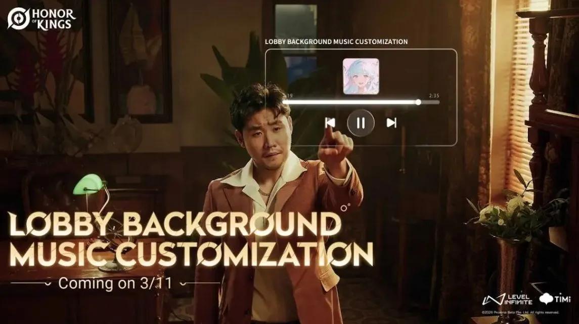 Honor of Kings apresenta a nova funcionalidade "Flow Music" na próxima temporada de classificação