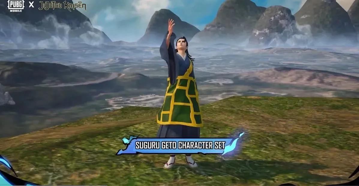 Colaboração PUBG Mobile x Jujutsu Kaisen 2026 já está disponível