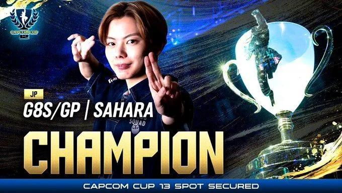 Sahara tornou-se o vencedor da Capcom Cup 12 e ganhou 1 milhão de dólares