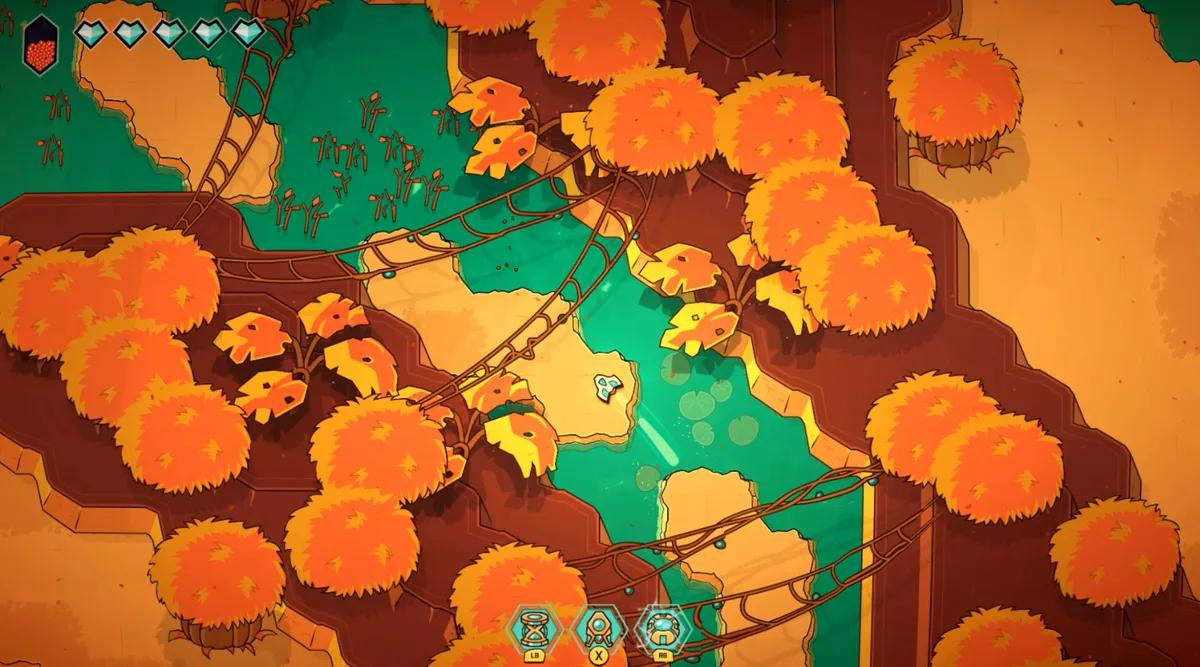 Minishoot' Adventures é um jogo de tiros com dois manípulos inspirado em Zelda que funciona mesmo