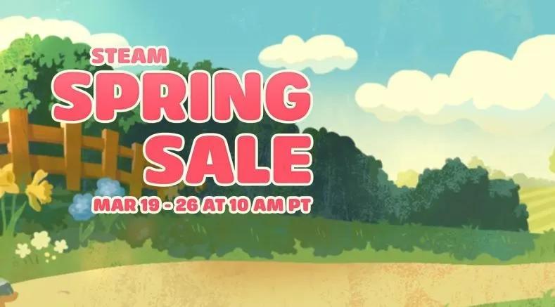 A Valve anunciou a primeira grande promoção - Steam Spring Sale 2026.