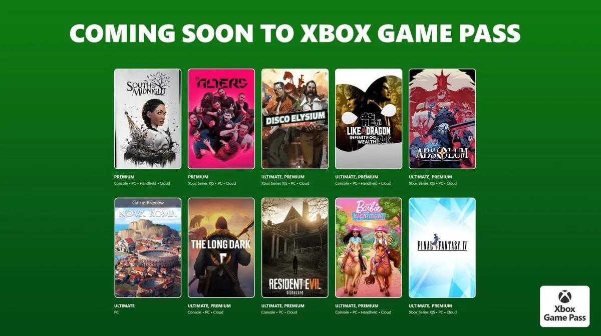 Xbox Game Pass para outubro 2026 – O que há de novo?
