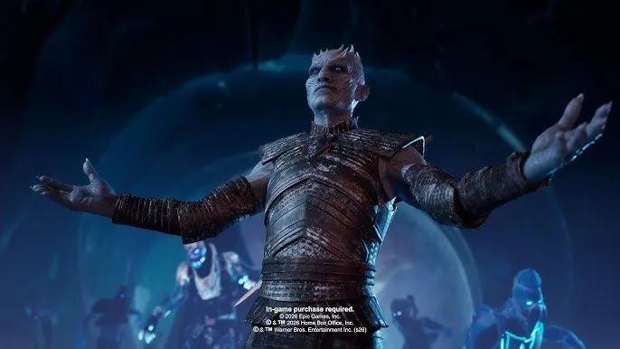 A colaboração entre Fortnite e Game of Thrones traz Jon Snow, Daenerys e o Rei da Noite.