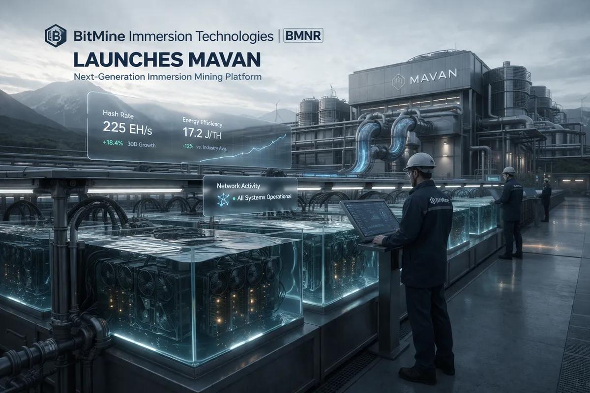 BitMine Immersion Technologies (BMNR) lança MAVAN