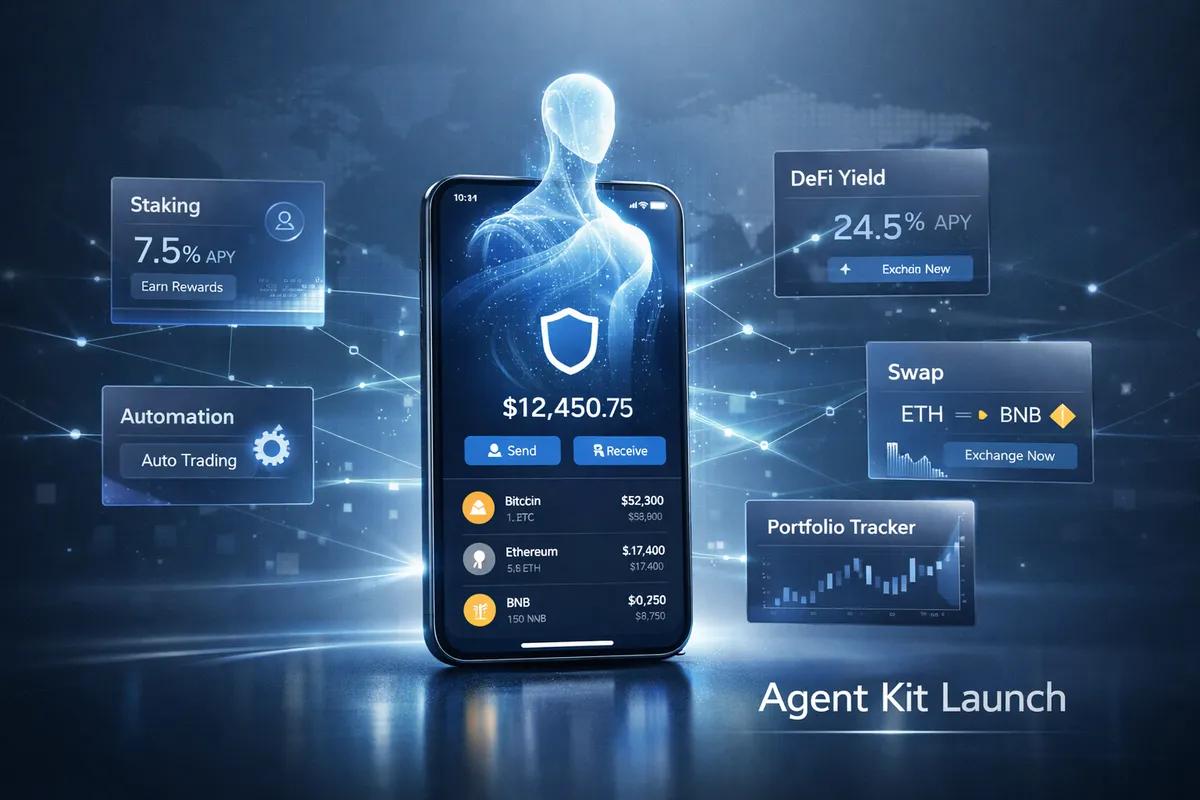Trust Wallet lança kit para agentes