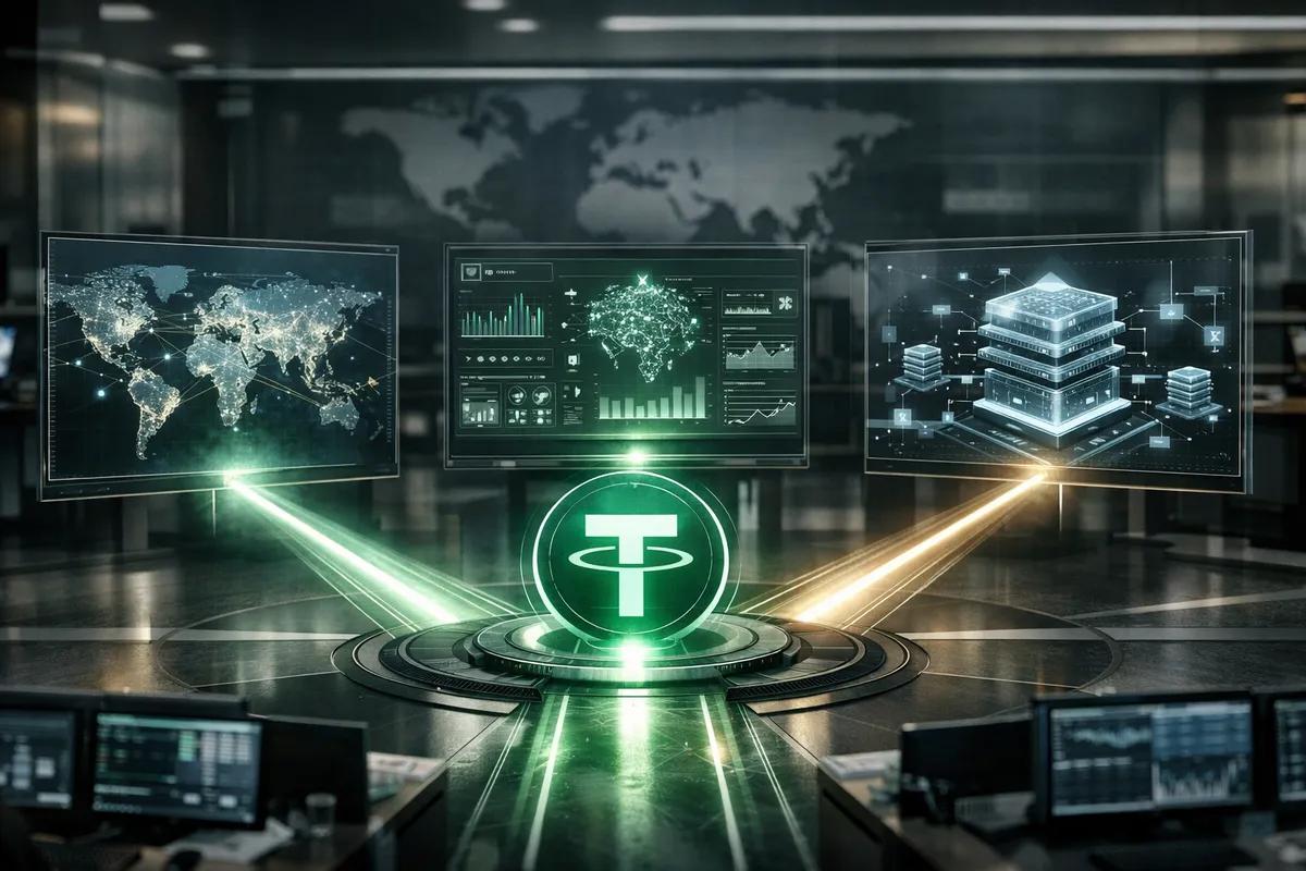 Tether anuncia três produtos principais.