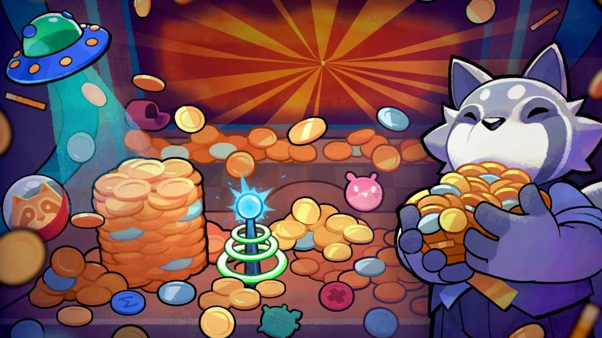 RACCOIN: Análise de um Roguelike de Empurrar Moedas