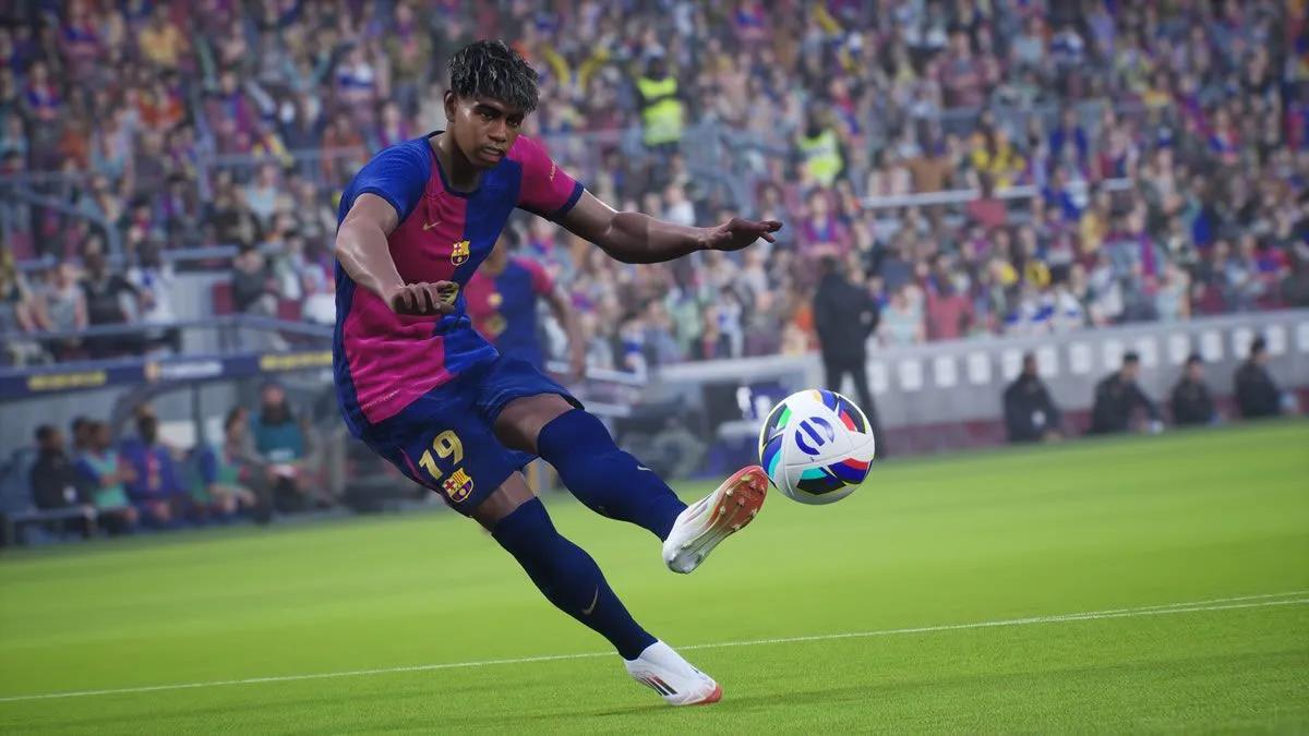 Atualização de abril do eFootball 2026 - Shevchenko grátis, pacotes do Barça e novas recompensas
