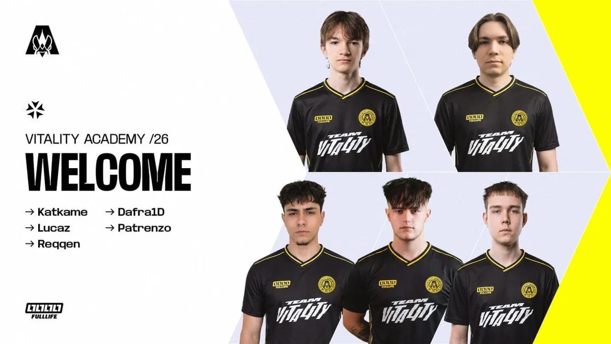 A Team Vitality anuncia o lançamento da Vitality Academy.