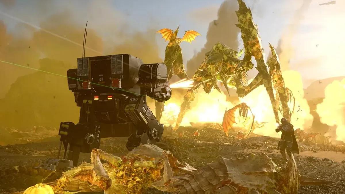 A atualização 6.2.2 de Helldivers 2 adiciona novos biomas de floresta e desafios táticos.