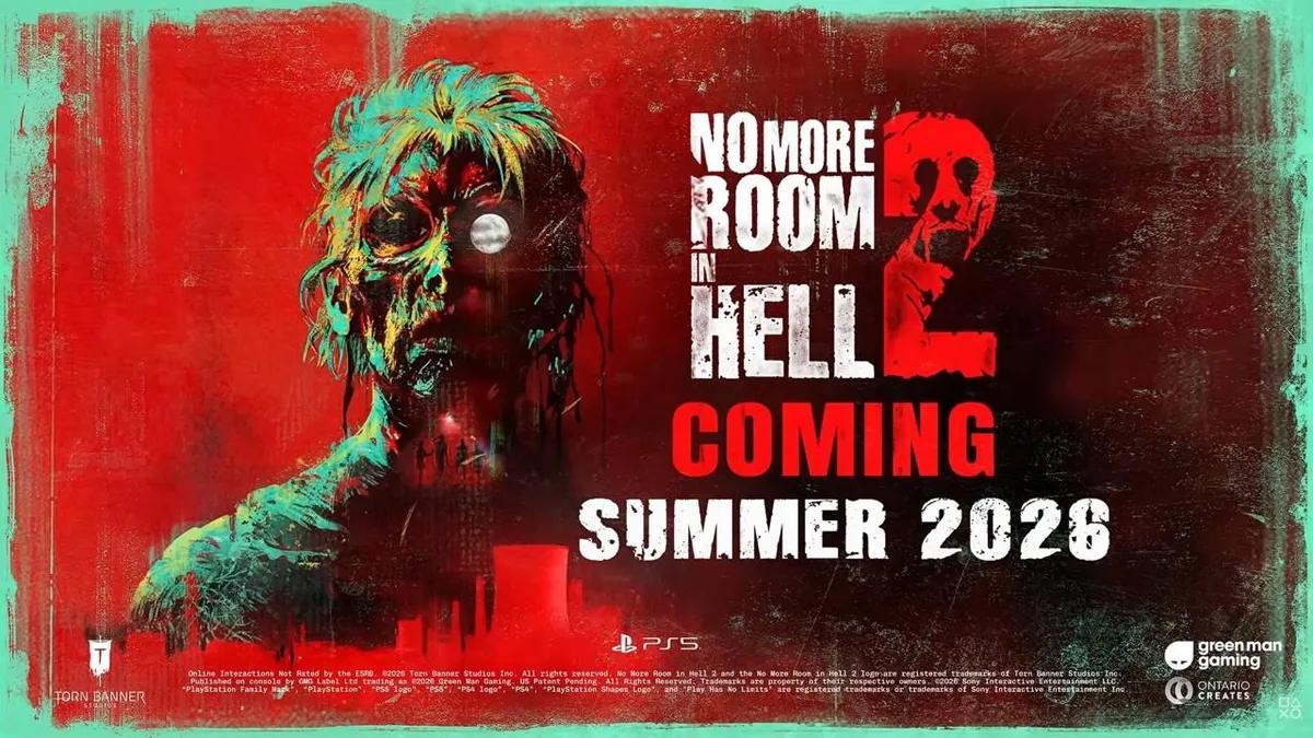 No More Room in Hell 2 chega ao PS5 neste verão com suporte a crossplay.