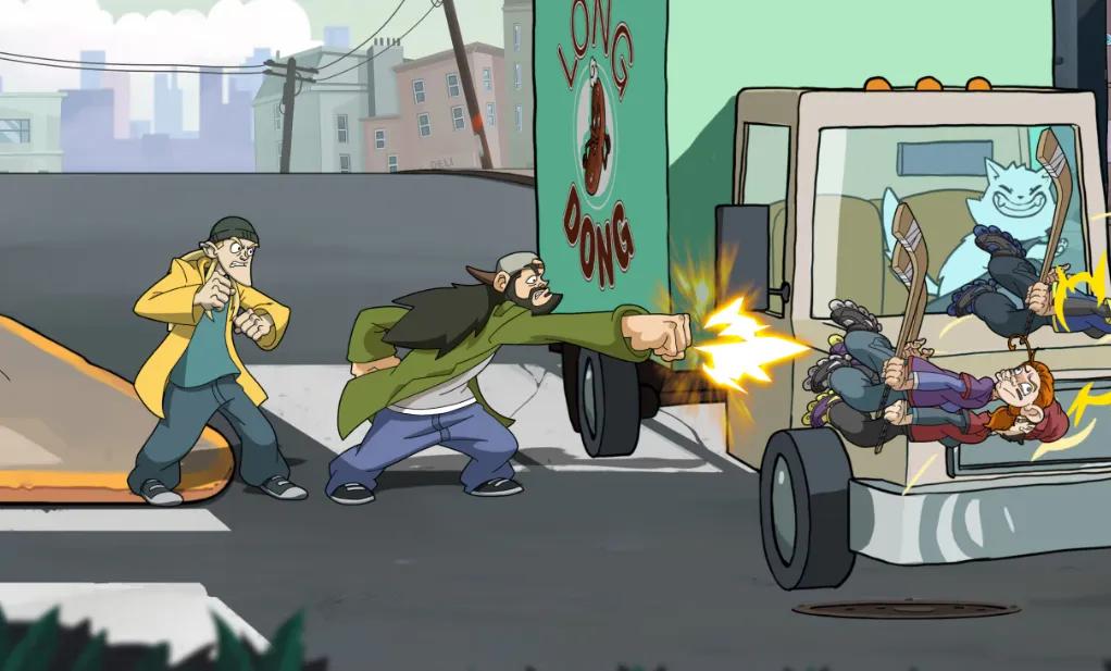 Jay e Silent Bob abrem caminho à força pelo View Askewniverse em 20/04